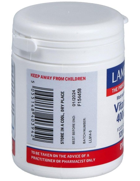 Lamberts Vit D3 400 Iu 120 Comp