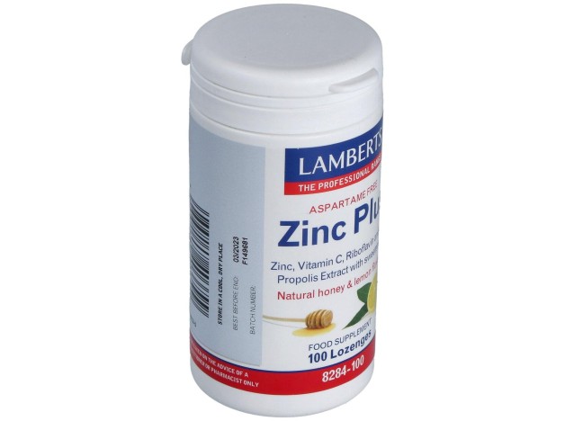 Lamberts Zinc Plus Masticables 100 Comp
