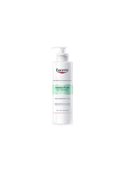 EUCERIN DERMOPURE GEL LIMPIADOR FACIAL 200ML