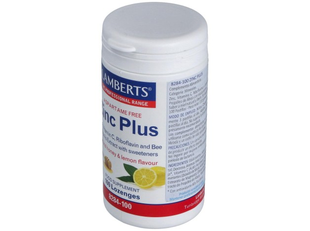 Lamberts Zinc Plus Masticables 100 Comp
