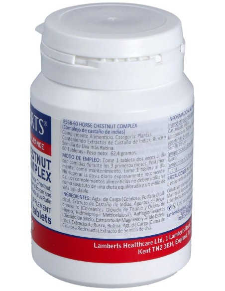 Lamberts Horse Chesnut Complex (Castaño De Indias) 60Comp