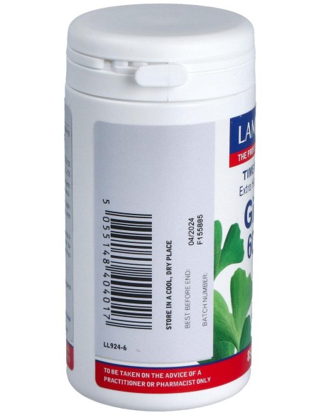 Lamberts Ginkgo Time Release Extra High Strenght 6000Mg 180Comp