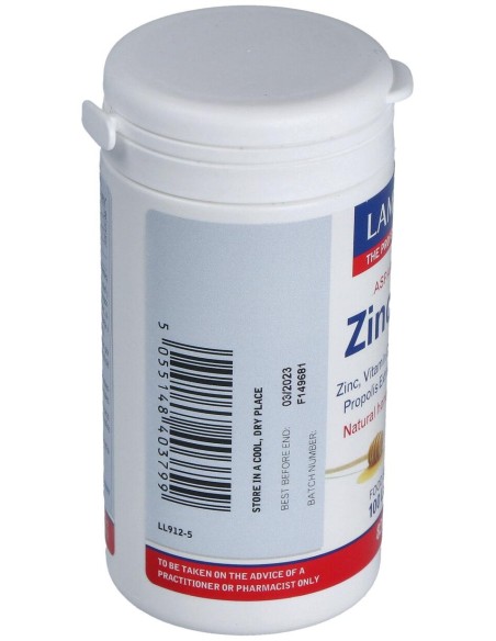 Lamberts Zinc Plus Masticables 100 Comp