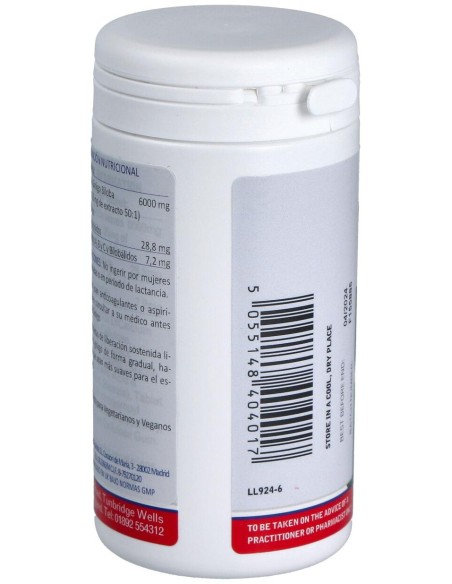 Lamberts Ginkgo Time Release Extra High Strenght 6000Mg 180Comp