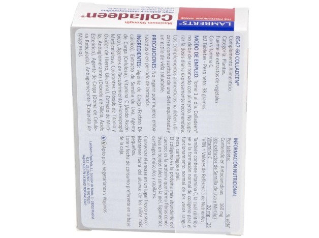 Colladeen High Potency (Comp.Antocianidinas) 60Tab
