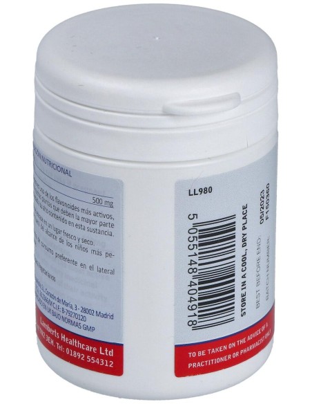 Lamberts Quercitina 500Mg 60 Comp
