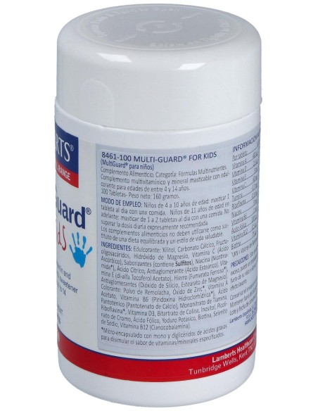 Multi-Guard For Kids (Playfair) Masticable 100Comp