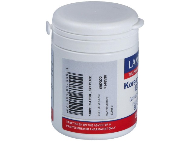 Lamberts Korean Ginseng 1200Mg 60Comp