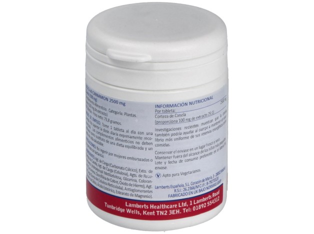 Lamberts Canela 2500 Mg 60 Comp