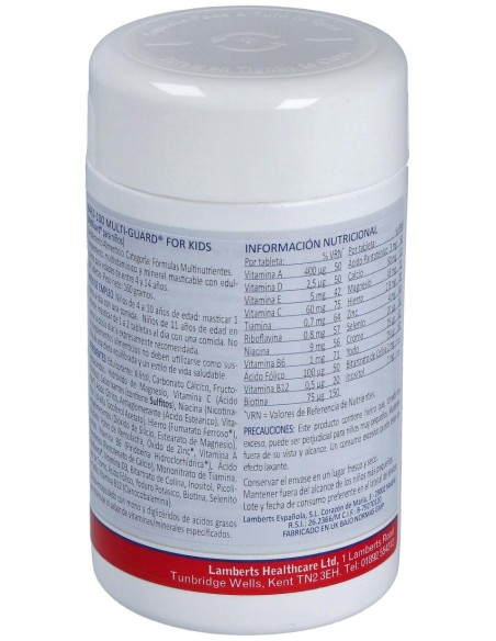Multi-Guard For Kids (Playfair) Masticable 100Comp
