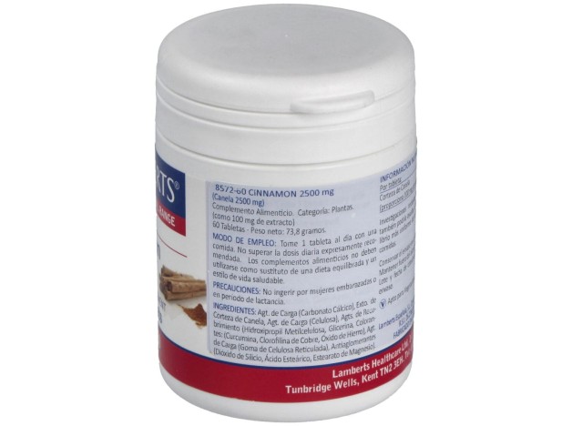 Lamberts Canela 2500 Mg 60 Comp