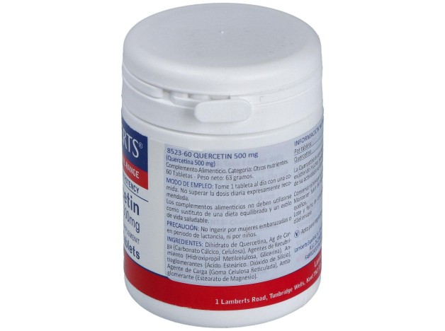 Lamberts Quercitina 500Mg 60 Comp