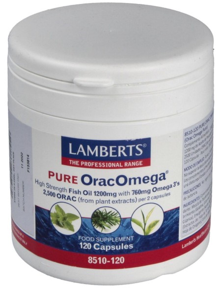 Lamberts Orac Omega Puro 120 Cap