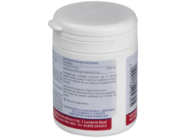 Lamberts Canela 2500 Mg 60 Comp