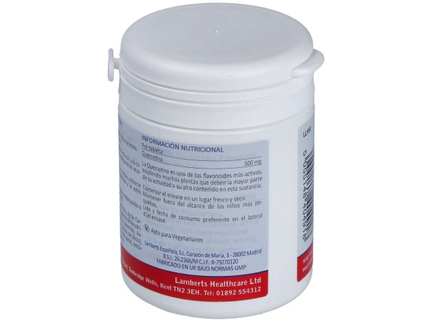 Lamberts Quercitina 500Mg 60 Comp