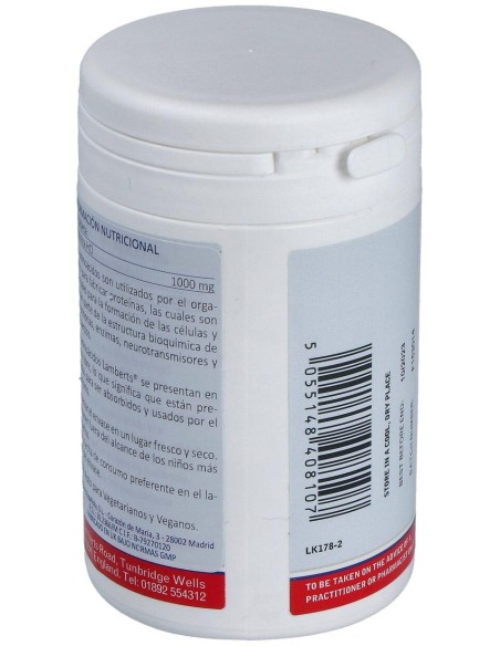 Lamberts L-Arginina Hci 1000Mg 90 Comprimidos