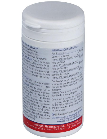 Candaway (Canela Y Hoja De Olivo) 60Comp.