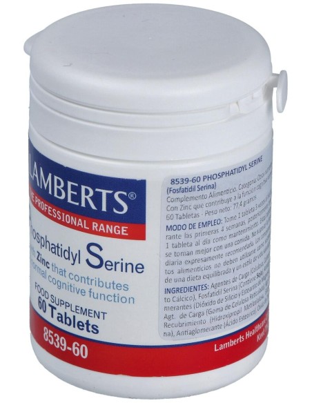Lamberts Fosfatidil Serina 100 Mg 60 Comp