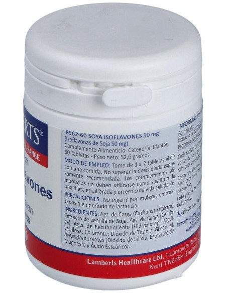 Lambers Isoflavona Soja 50 Mg 60 Comp
