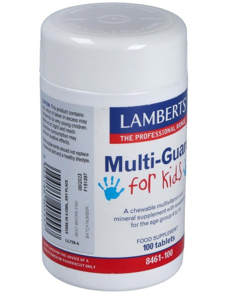 Multi-Guard For Kids (Playfair) Masticable 100Comp