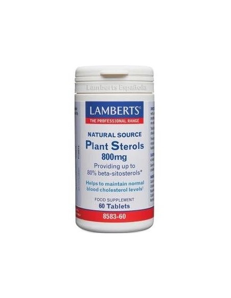 Esteroles Vegetales (Plant Sterols) 800Mg. 60Comp.