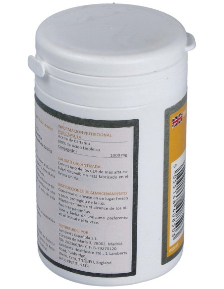 Lamberts Cla 1000Mg 90 Comprimidos