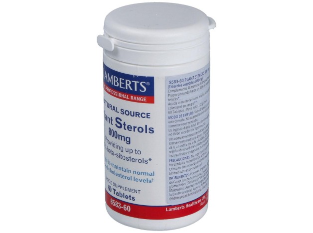 Esteroles Vegetales (Plant Sterols) 800Mg. 60Comp.