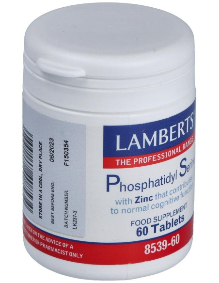 Lamberts Fosfatidil Serina 100 Mg 60 Comp