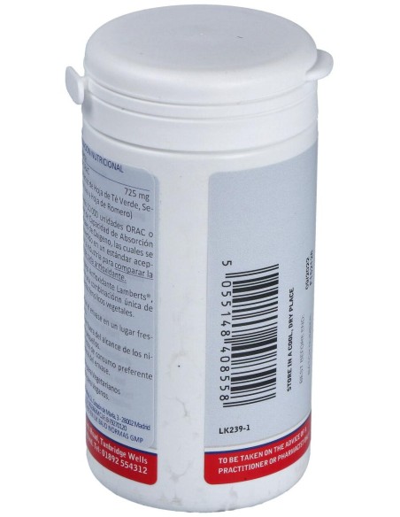Complejo De Antioxidantes Alta Potencia 60Comp.