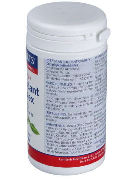 Complejo De Antioxidantes Alta Potencia 60Comp.