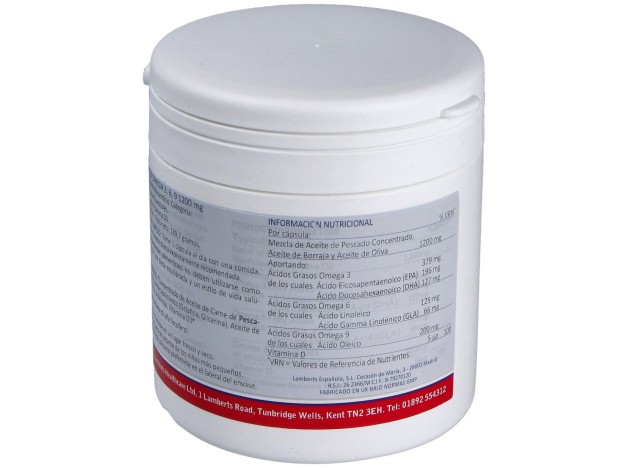 Lamberts Omega 3_ 6_ 9+ Vitamina D3 120Caps