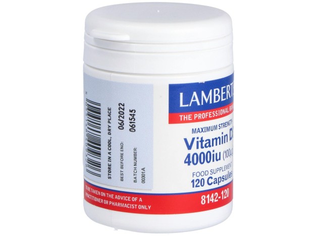 Lamberts Vitamina D3 4000 Ui 100Μg 120Comp