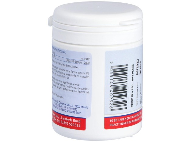 Lamberts Vitamina D3 4000 Ui 100Μg 120Comp