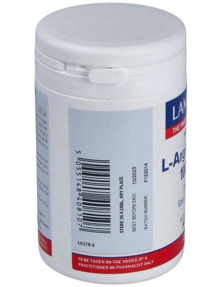 Lamberts L-Arginina Hci 1000Mg 90 Comprimidos