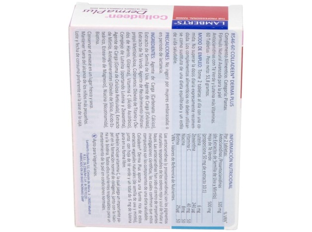 Lamberts Colladeen® Derma Plus 60 Tabletas