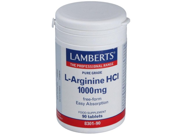 Lamberts L-Arginina Hci 1000Mg 90 Comprimidos