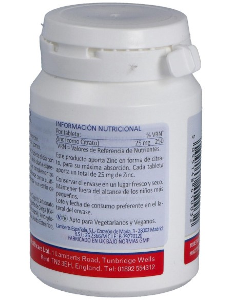 Lamberts Zinc 25Mg 120Comp
