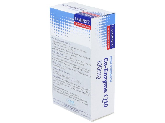 Lamberts Coenzima Q10 100Mg 60 Cáps.
