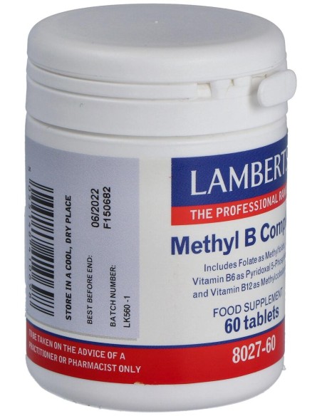 Methyl B Complex Complemento Alimentício 60 Cápsulas