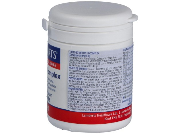Methyl B Complex Complemento Alimentício 60...