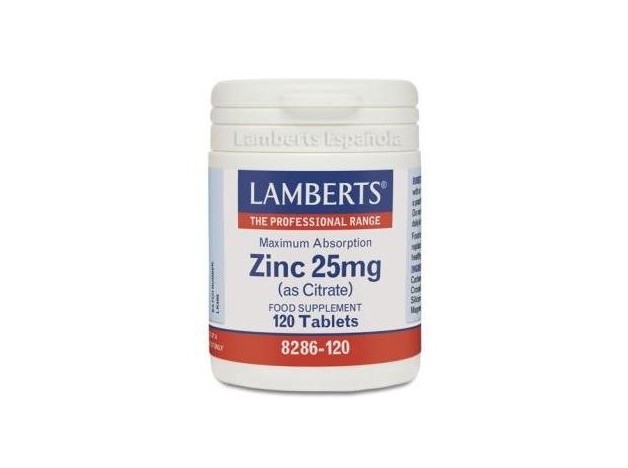Lamberts Zinc 25Mg 120Comp