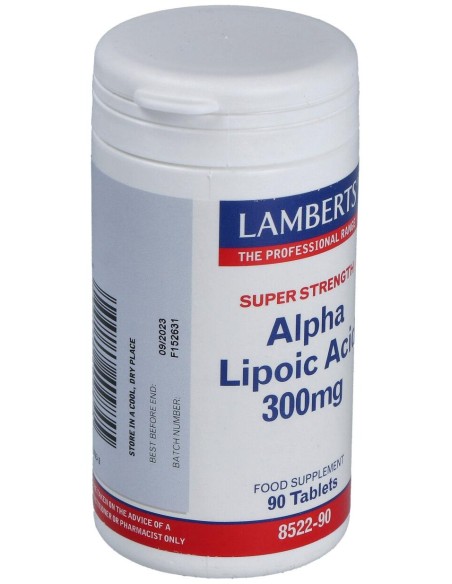 Lamberts Ácido Alfa Lipoico 300Mg 90 Comp.