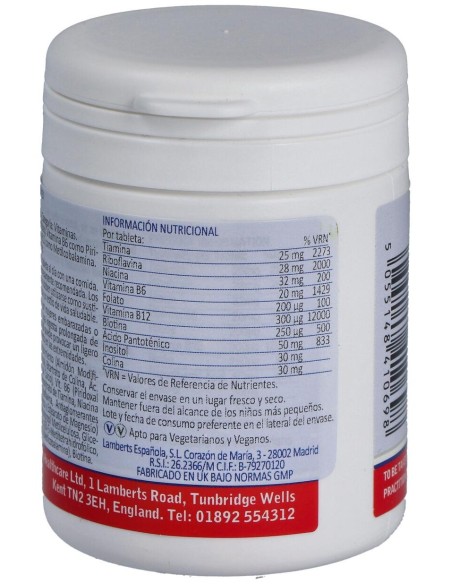 Methyl B Complex Complemento Alimentício 60 Cápsulas