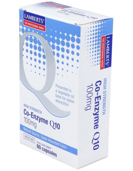 Lamberts Coenzima Q10 100Mg 60 Cáps.