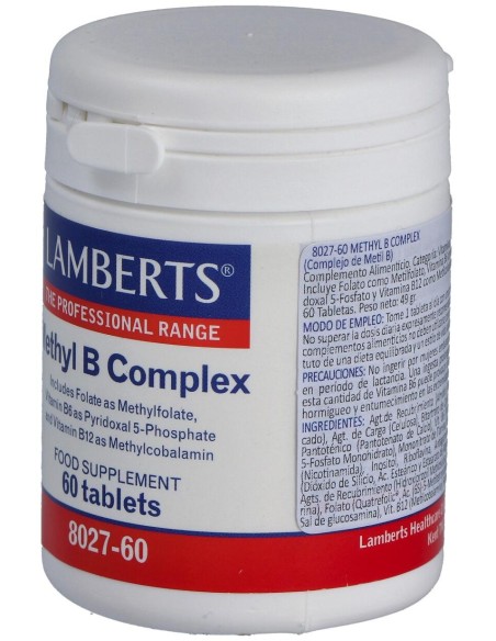 Methyl B Complex Complemento Alimentício 60 Cápsulas