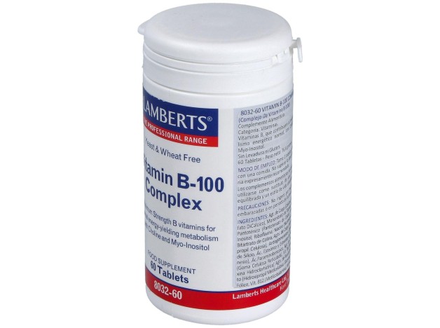 Complejo De Vitaminas B-100 60 Cápsulas