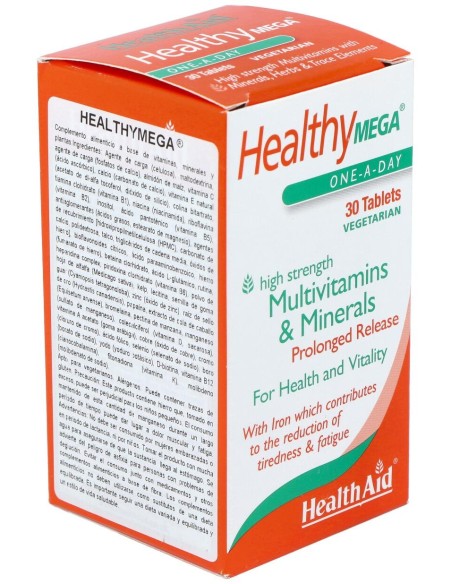 Healthy Mega Multinutriente De Alta Potencia 30 Compr