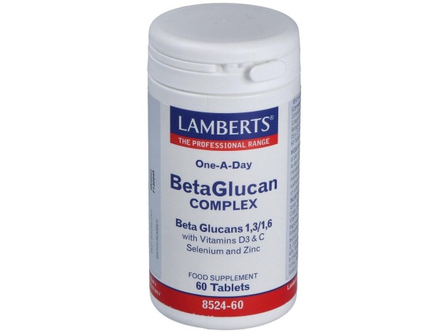 Lamberts Complejo De Beta Glucanos 60 Comp
