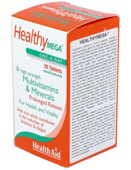 Healthy Mega Multinutriente De Alta Potencia 30 Compr