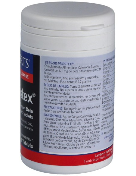 Lamberts Prostex Con Beta Sitosterol 90 Comp.
